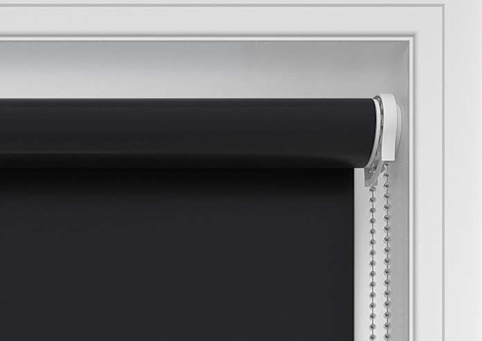 Levant (FR Blackout), Black - Twist&Fit Roller Blind - Image 10